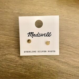 Madewell Gold Stud Earrings